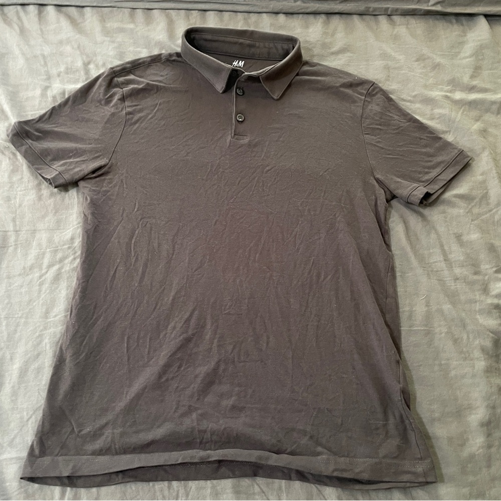 💖4 for $24💖 H&M slim fit button up polo
